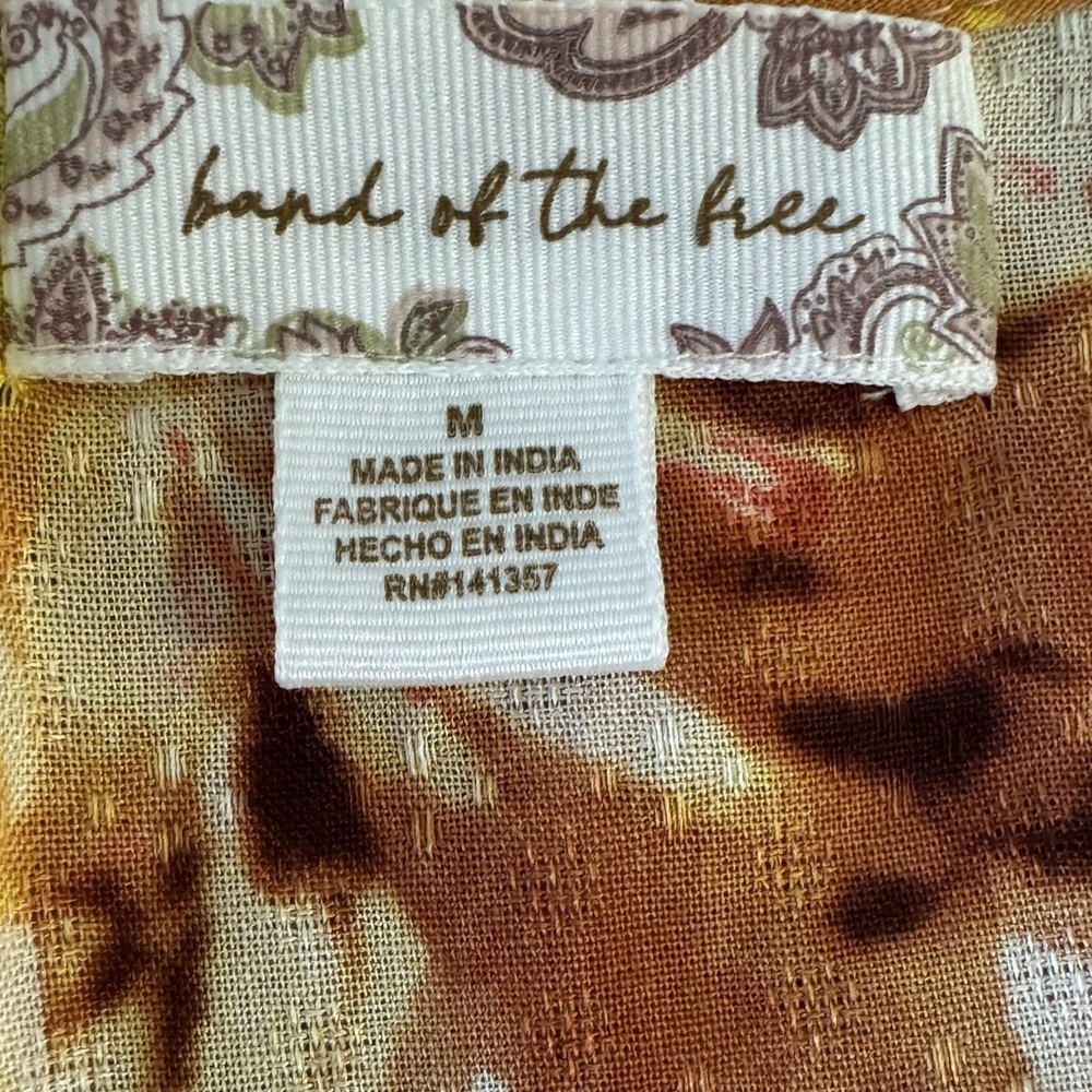band of the Free Mini dress sz Medium - Picture 3 of 4